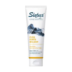 Sixtus Foot Balm Forte med alpeurter, 125 ml