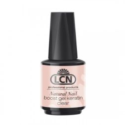 LCN Natural Nail Boost Gel Keratin, Clear, 10 ml