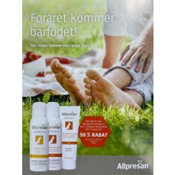 Allpresan® Poster, Foråret kommer barfodet + lipid, A4