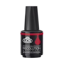 LCN Recolution Advanced Soak-off Color Polish, Dark Red