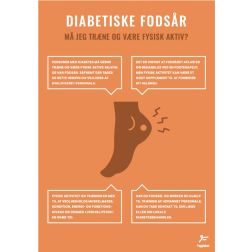 Fagplakat Træne / Fysik Diabetiske Fodsår