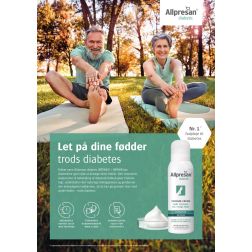 Allpresan® Poster, Let på dine fødder trods diabetes, A5