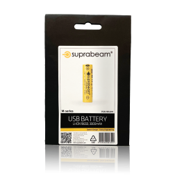 Batteri til Pandelampe M6r, M6XR og foldbar arbejdslampe, genopladelig