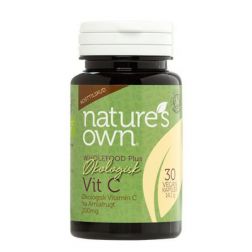 Nature's own økologisk vitamin c fra Amlafrugt 30 kap