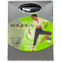 OUTLET: Solidea, 3/4 leggins, Silver Wave