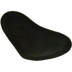 FeetForm T-Pelotte i sort blødt materiale